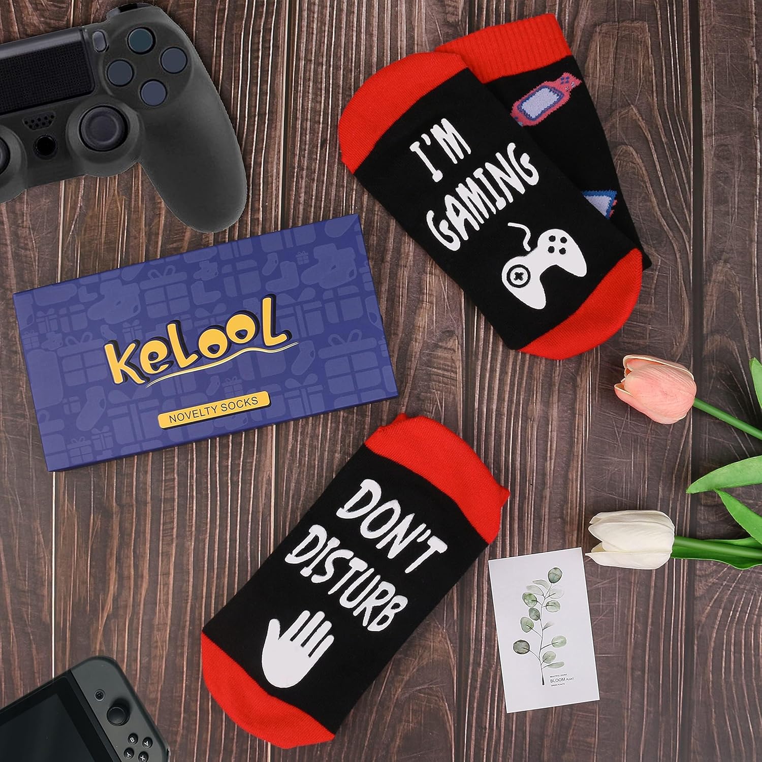 Do Not Disturb Gaming Socks for Men