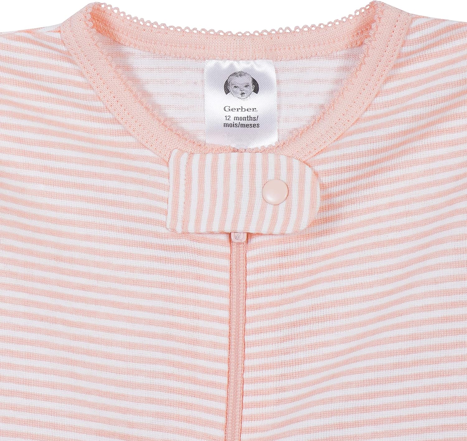 Perfect for Girls Snug Pajamas Gerber Safe Sleep