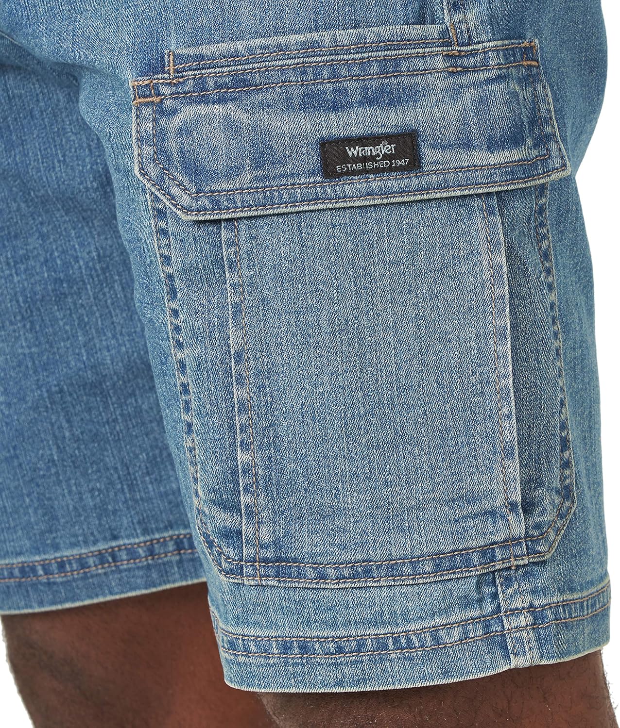 Wrangler Authentics Mens Classic Cargo Stretch Short Style Comfort
