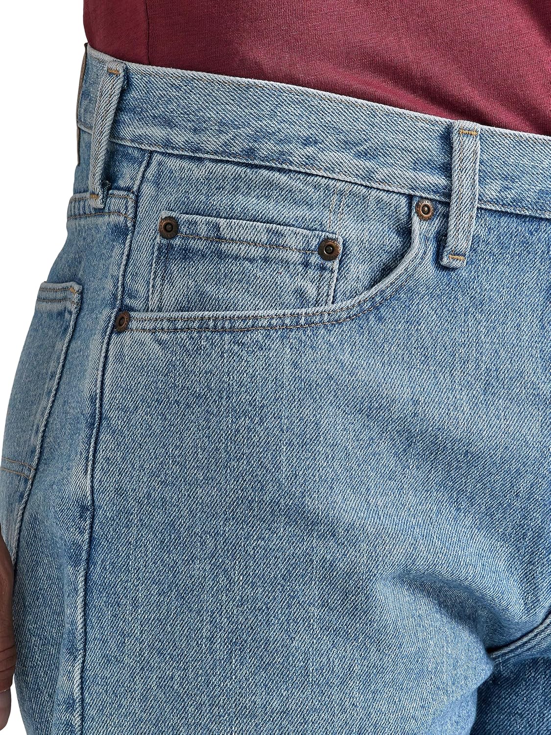 Wrangler Authentics Mens Relaxed Fit Denim Shorts