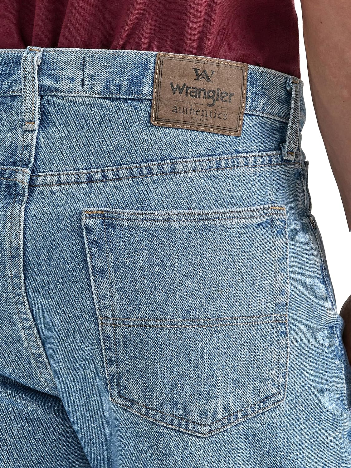 Wrangler Authentics Mens Relaxed Fit Denim Shorts