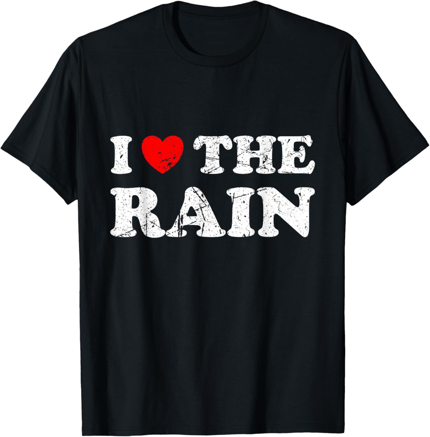 Original Red Heart Clothing I Love The Rain T-Shirt