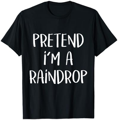 Raindrop Costume Co - Initialize My Raindrop T-Shirt for Halloween Party